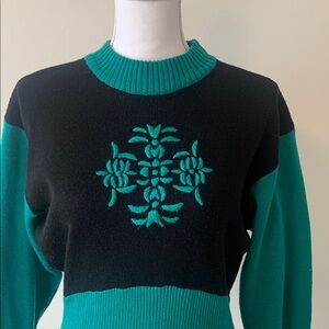 Vintage Nils Ski Sweater Size Large